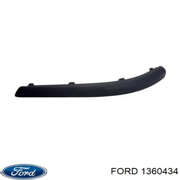 Moldura esquerda do pára-choque traseiro Ford 1360434 preço, a partir de 8,40 USD