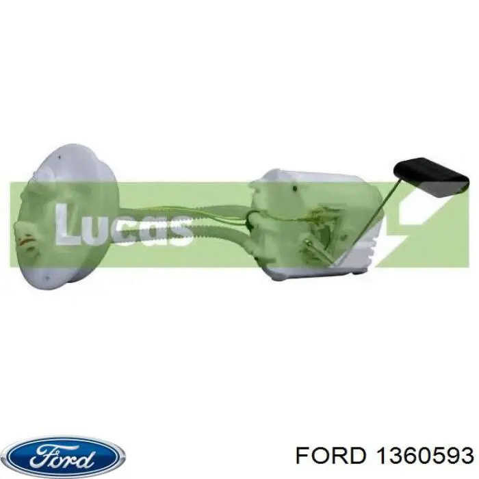 Compre 1360593 Ford Módulo de bomba de combustível com sensor do nível de combustível