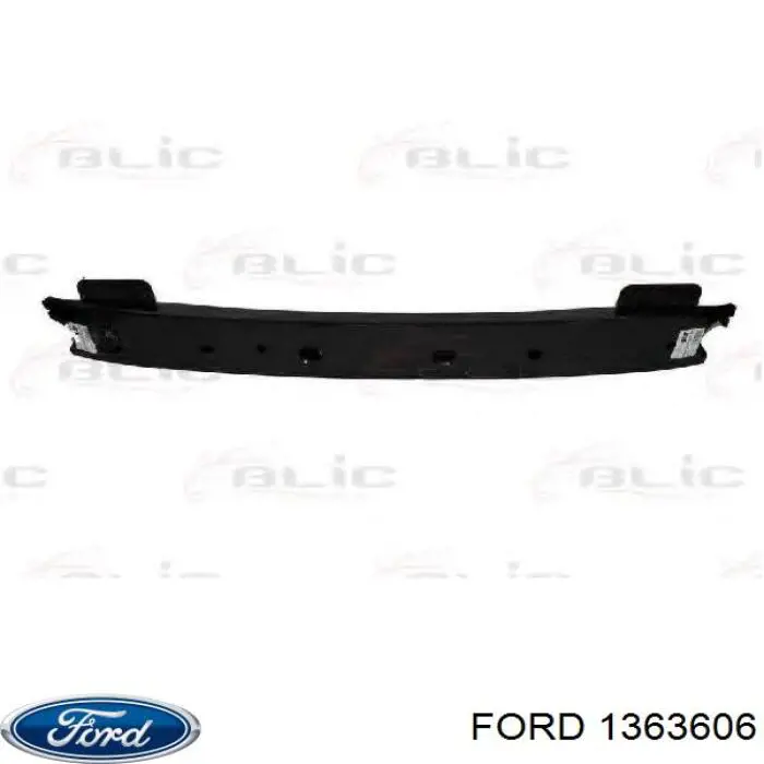 1363606 Ford Reforçador do pára-choque dianteiro