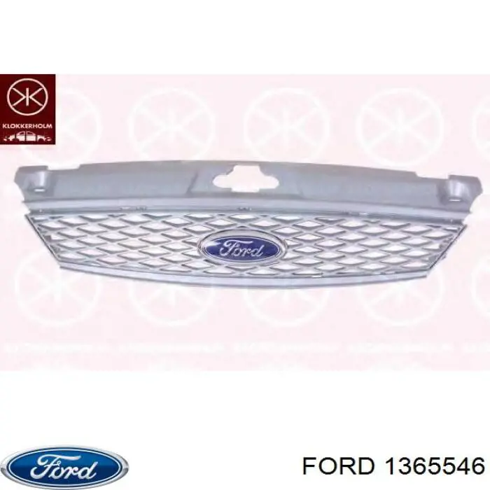 1365546 Ford Grelha do radiador