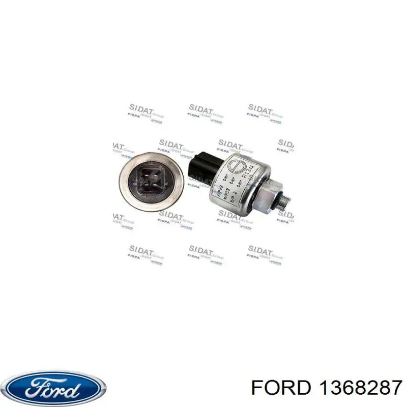 1368287 Ford Pára-lama traseiro esquerdo