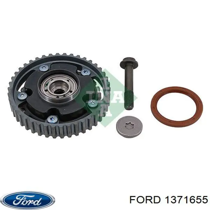 Engrenagem de cadeia de roda dentada da árvore distribuidora de admissão de motor Ford 1371655 preço, a partir de 146,96 USD