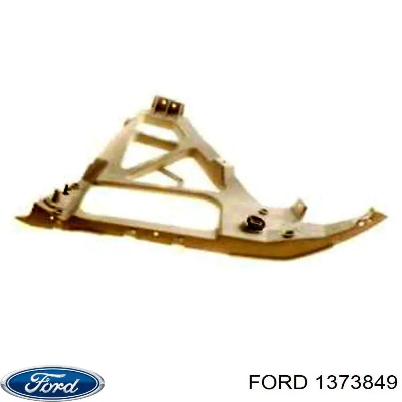 1373849 Ford Consola esquerda do pára-choque traseiro