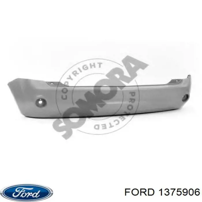 Pára-choque traseiro Ford 1375906 preço, a partir de 117,44 USD
