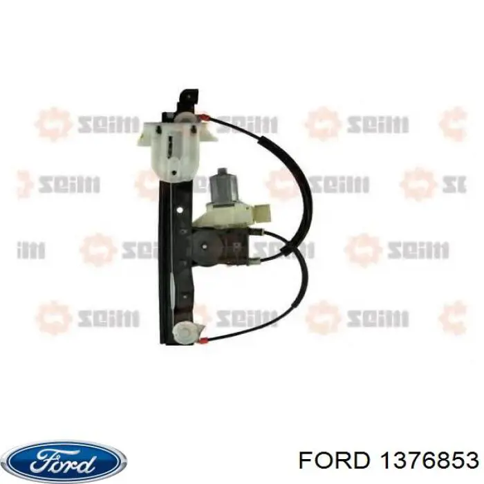 1376853 Ford Motor de acionamento de vidro da porta dianteira direita
