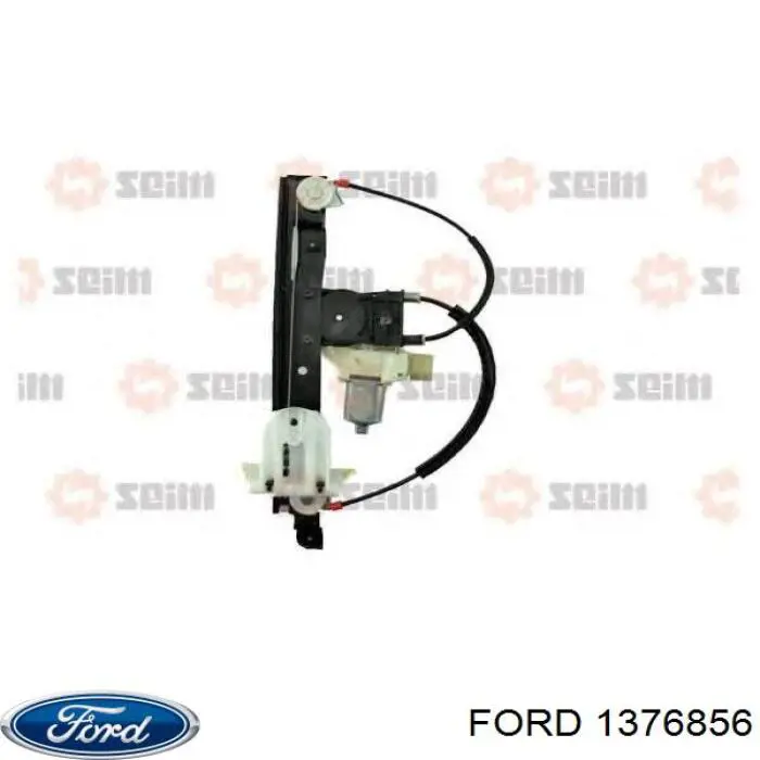 Compre 1376856 Ford Motor de acionamento de vidro da porta dianteira esquerda