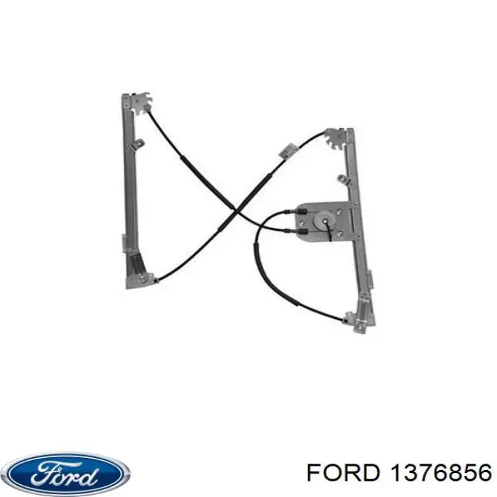1376856 Ford Motor de acionamento de vidro da porta dianteira esquerda