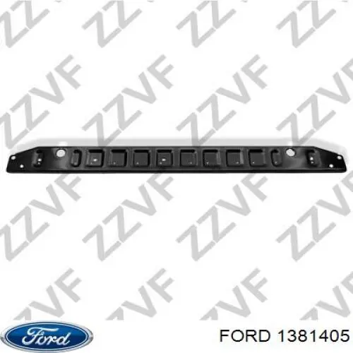 6G918A297AC Ford Suporte inferior do radiador (painel de montagem de fixação das luzes)