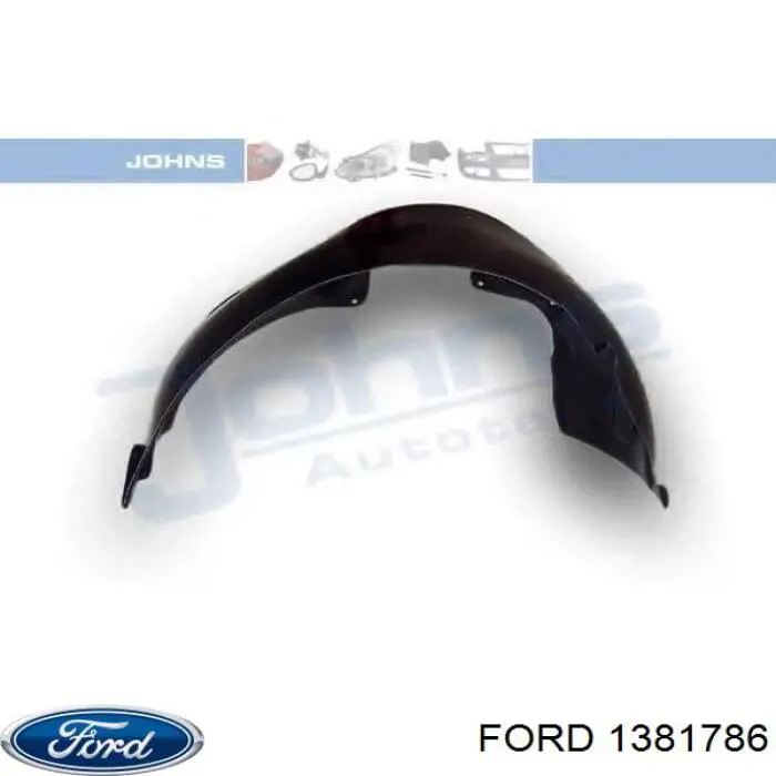 Guarda-barras direito do pára-lama dianteiro Ford 1381786 preço, a partir de 36,32 USD