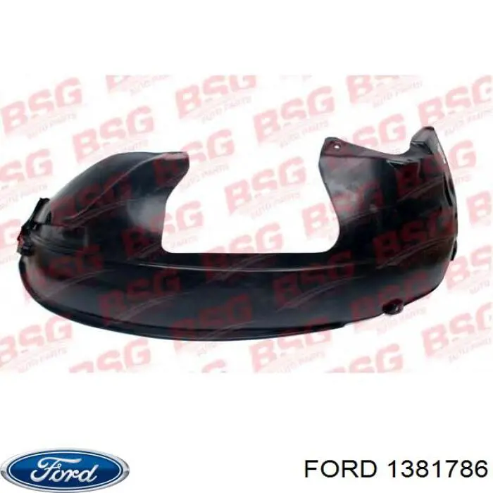 Compre 1381786 Ford Guarda-barras direito do pára-lama dianteiro