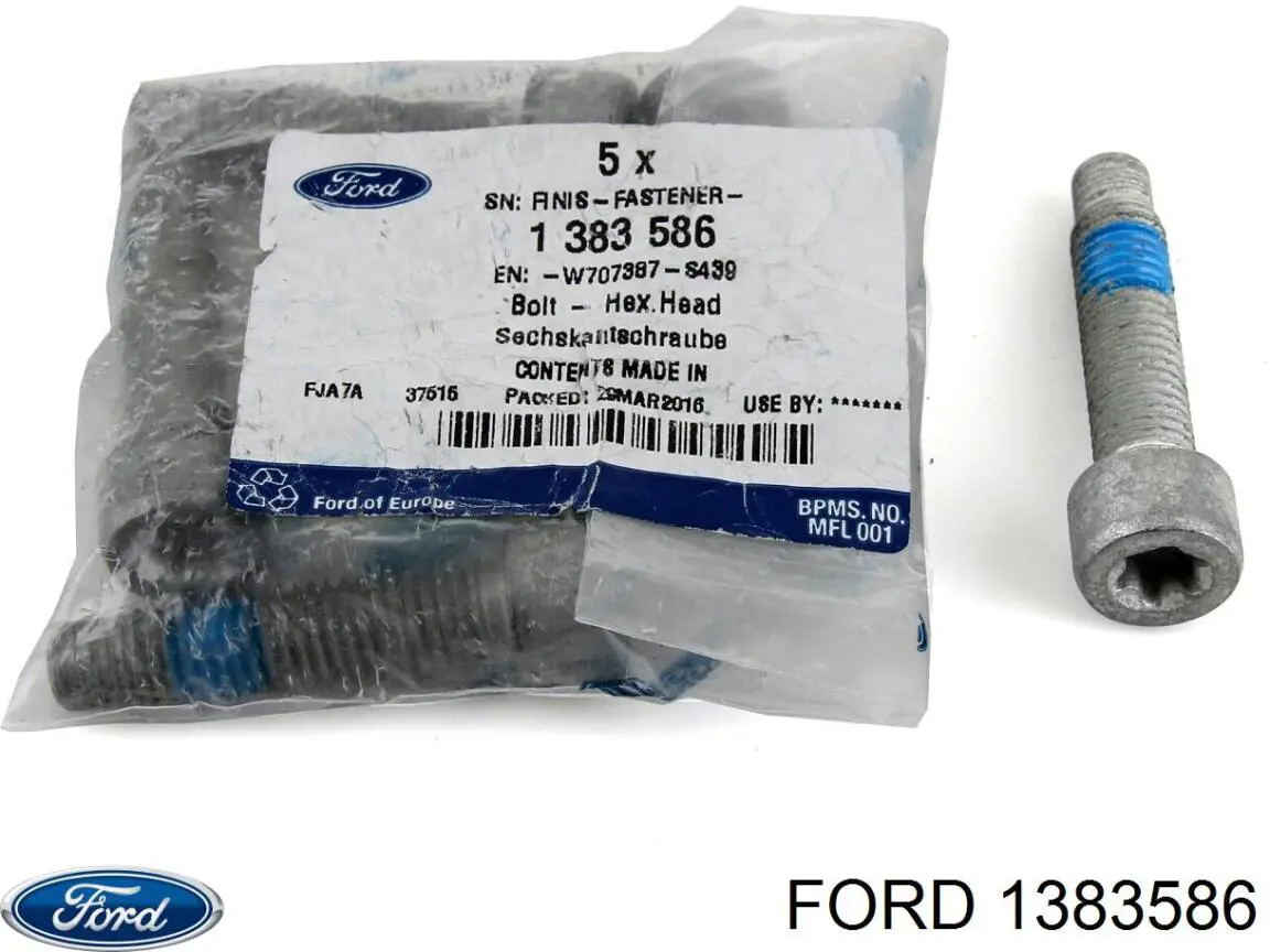 Parafuso (porca) de fixação Ford 1383586 preço, a partir de 3,56 USD