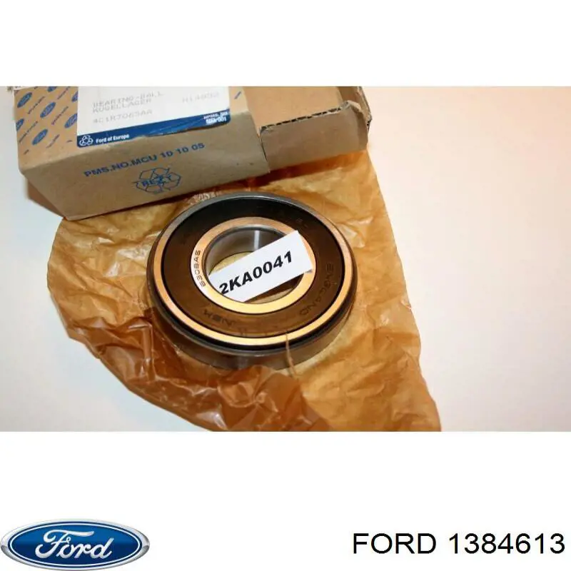 9C1R7065AA Ford Rolamento da árvore secundária da Caixa de Mudança