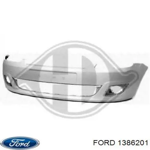 1386201 Ford Pára-choque dianteiro