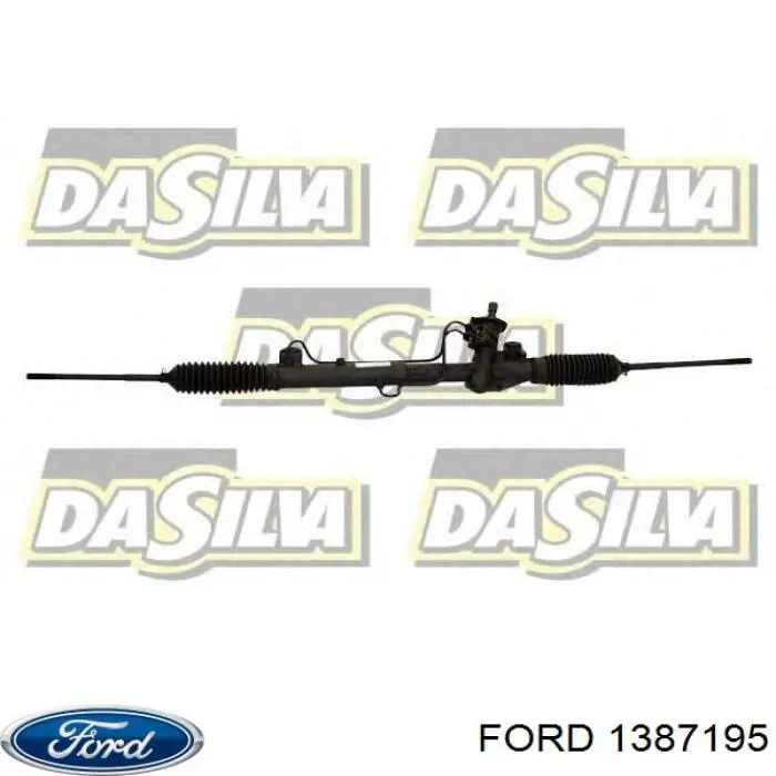 1387195 Ford Cremalheira da direção