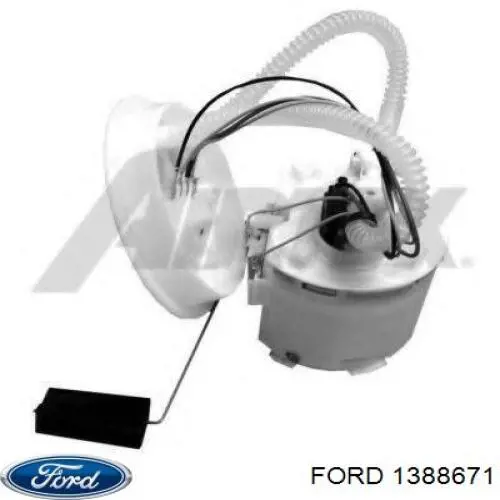 Módulo de bomba de combustível com sensor do nível de combustível Ford 1388671 preço, a partir de 85,42 USD