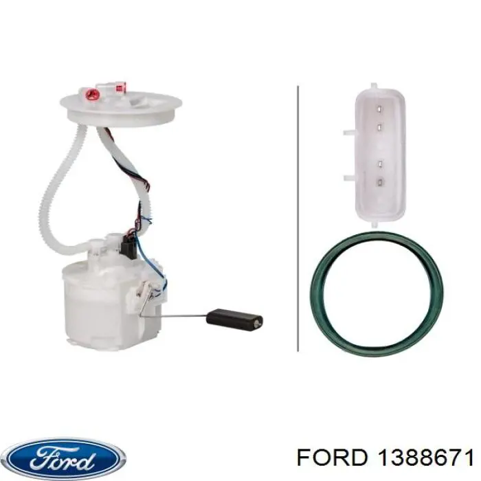 Compre 1388671 Ford Módulo de bomba de combustível com sensor do nível de combustível