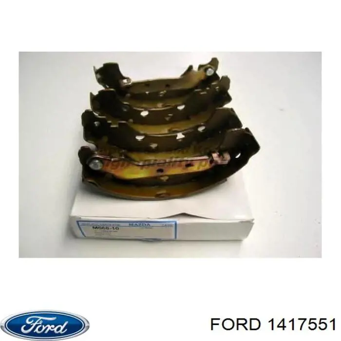 Sapatas do freio traseiras de tambor Ford 1417551 preço, a partir de 30,00 USD