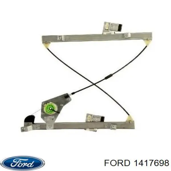 Compre 1417698 Ford Mecanismo de acionamento de vidro da porta dianteira esquerda