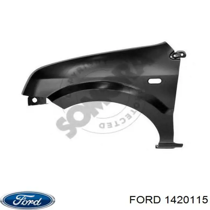 Compre 1420115 Ford Pára-lama dianteiro esquerdo