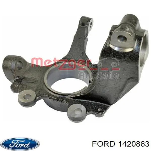 1420863 Ford Pino moente (extremidade do eixo) dianteiro esquerdo