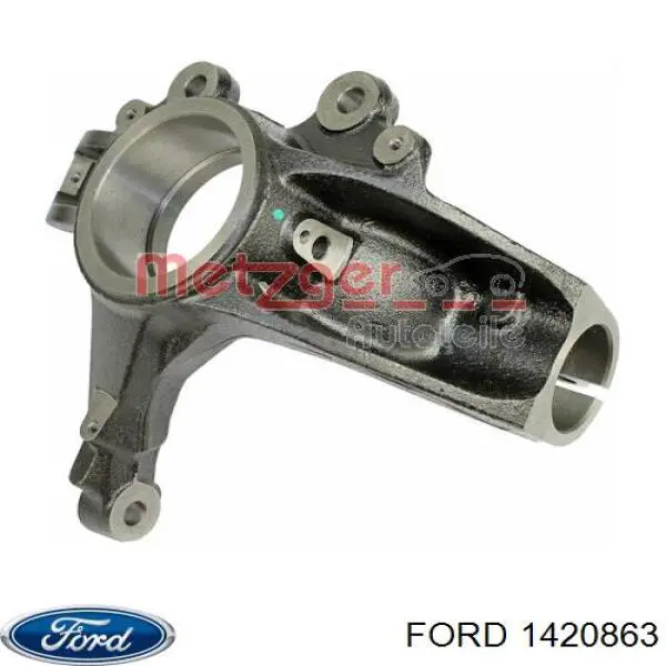 Pino moente (extremidade do eixo) dianteiro esquerdo Ford 1420863 preço, a partir de 60,81 USD