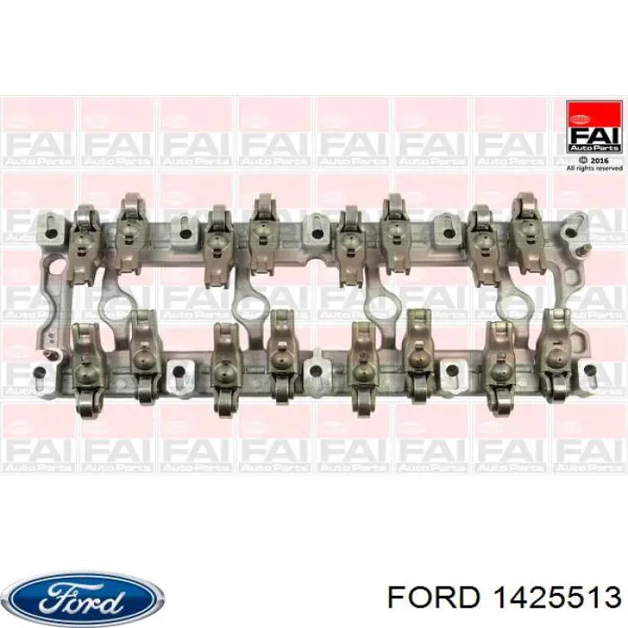 Unidade de balanceiros/de braços oscilantes de válvulas (cama) 1425513 Ford