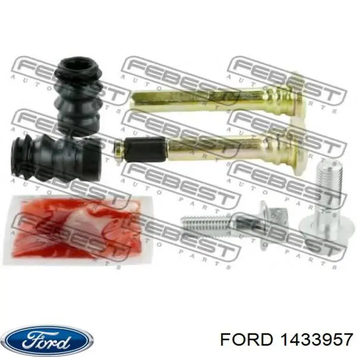 Compre 1433957 Ford Kit de reparação de suporte do freio dianteiro
