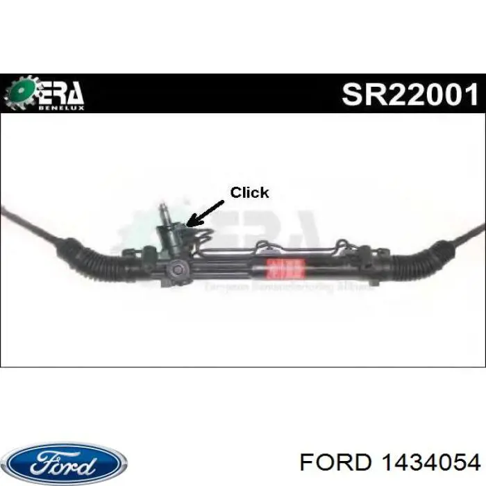 1434054 Ford Cremalheira da direção