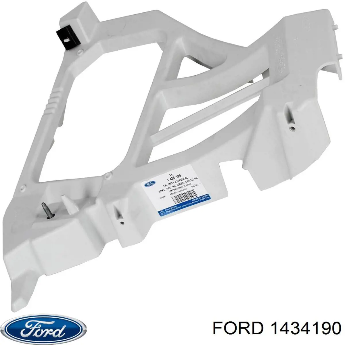 1434190 Ford Consola direita do pára-choque traseiro