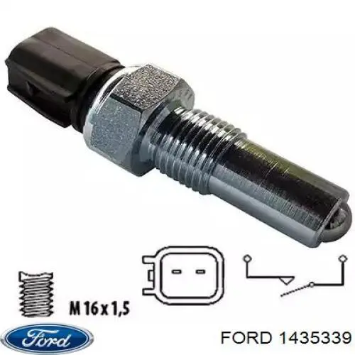 1435339 Ford Sensor de ativação das luzes de marcha à ré