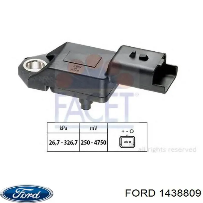 Compre 9649396580 Land Rover Sensor de pressão de combustível