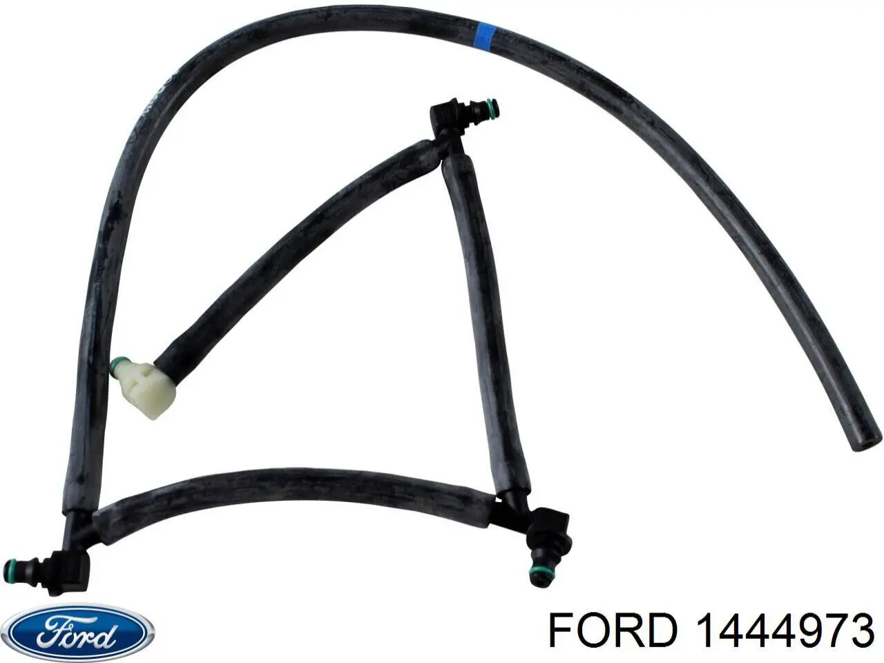 1444973 Ford Tubo de combustível, inverso desde os injetores