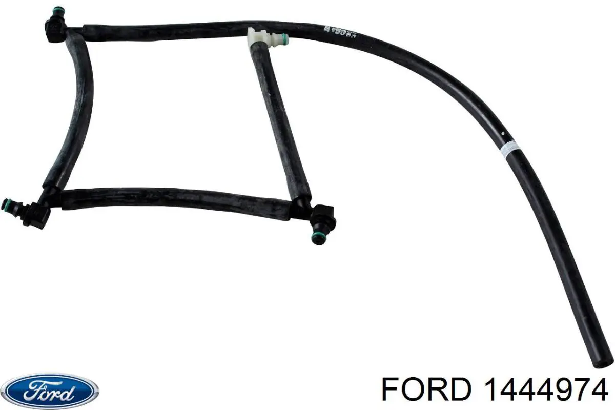1444974 Ford Tubo de combustível, inverso desde os injetores