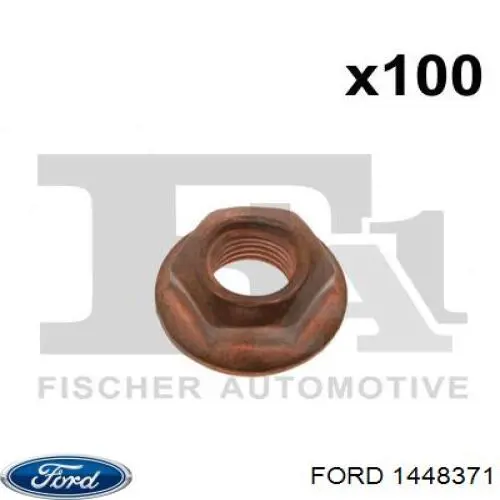 1448371 Ford Porca de tubo coletor de escape