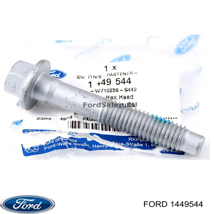 1449544 Ford Parafuso de braço oscilante traseiro longitudinal (de inclinação)