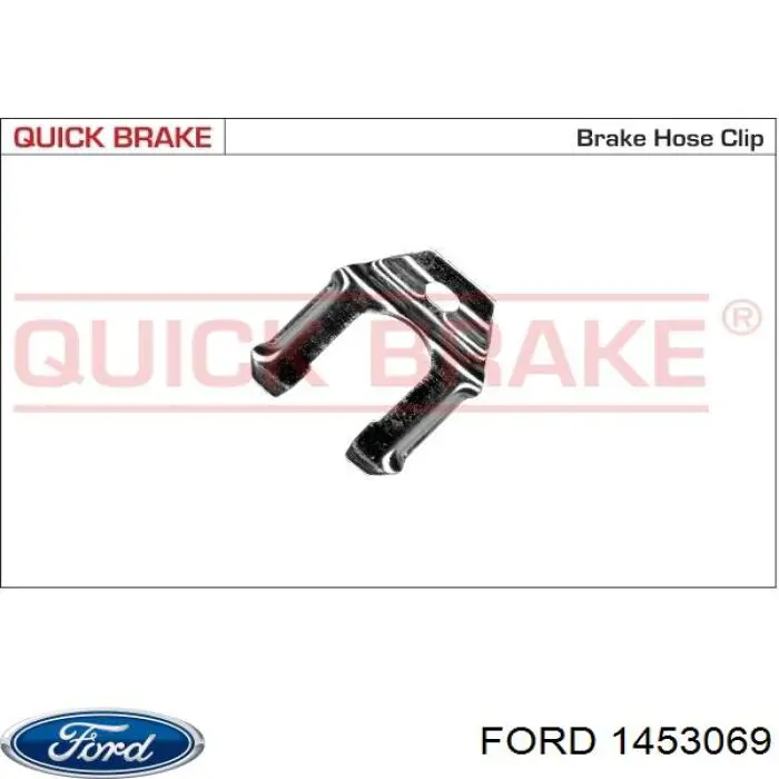 Braçadeira de fixação do freio de mangueira Ford 1453069 preço, a partir de 1,73 USD