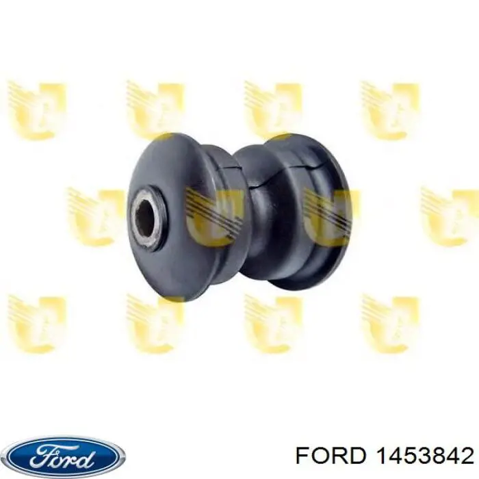 Compre 1453842 Ford Bloco silencioso traseiro da suspensão de lâminas traseira