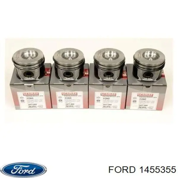 Pistão do kit para 1 cilindro, STD 160200 Mahle Original