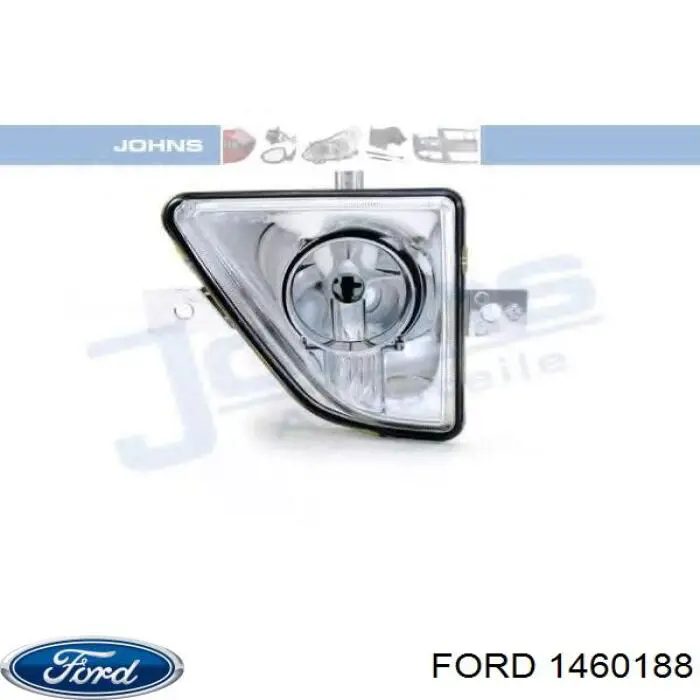 1460188 Ford Retrorrefletor (refletor) do pára-choque traseiro direito