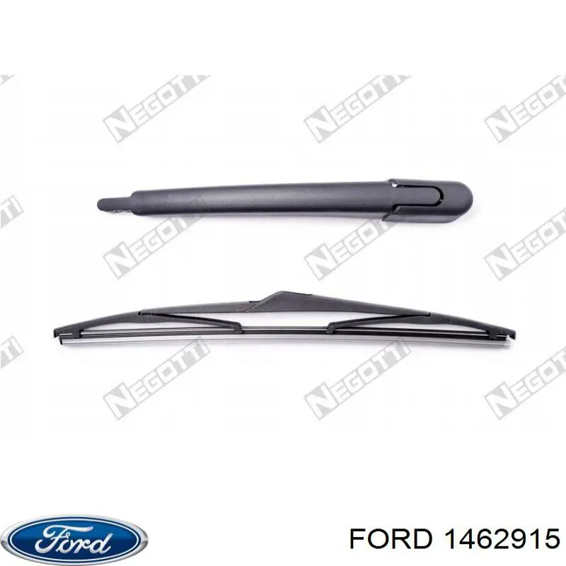 1462915 Ford Braço de limpa-pára-brisas de vidro traseiro