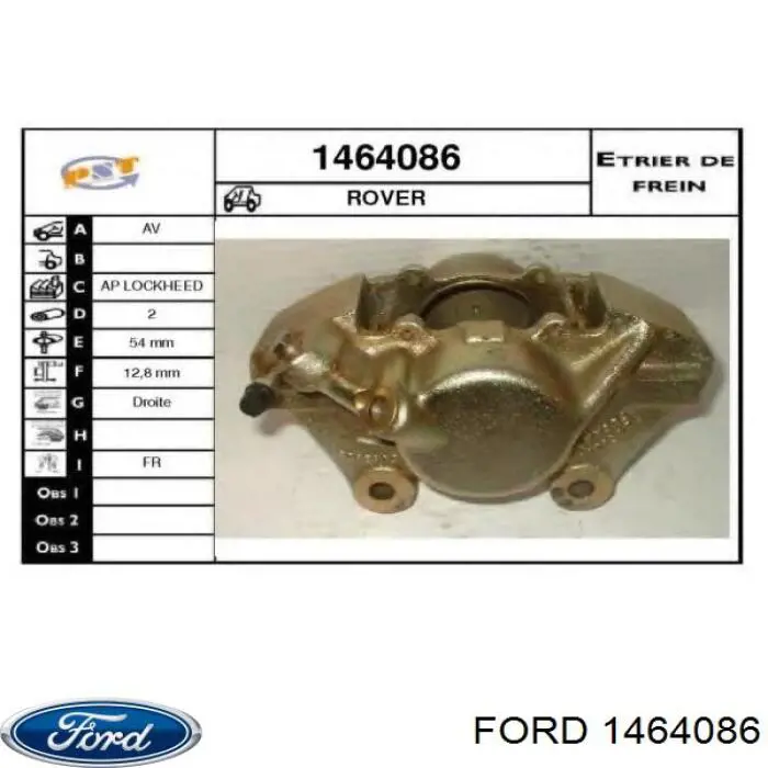 Lanterna traseira direita Ford 1464086 preço, a partir de 56,29 USD