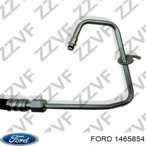 Compre 1465854 Ford Mangueira da Direção hidrâulica assistida de pressão alta desde a bomba até a régua (do mecanismo)