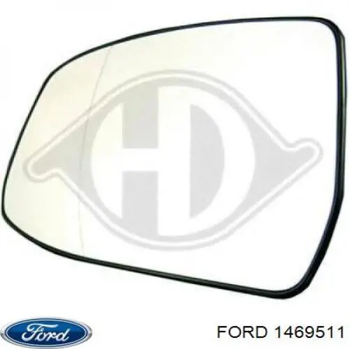 Compre 1469511 Ford Elemento espelhado do espelho de retrovisão esquerdo