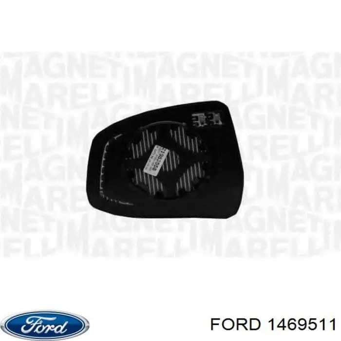 Compre 1469511 Ford Elemento espelhado do espelho de retrovisão esquerdo
