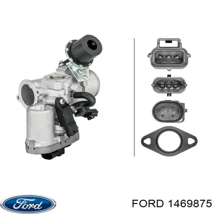 Compre C2C37888 Jaguar Válvula EGR de recirculação dos gases