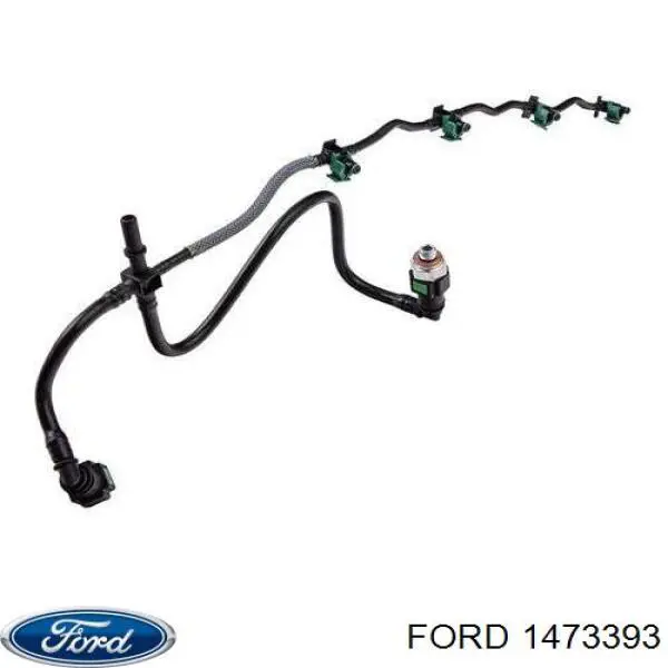Compre 1473393 Ford Tubo de combustível, inverso desde os injetores
