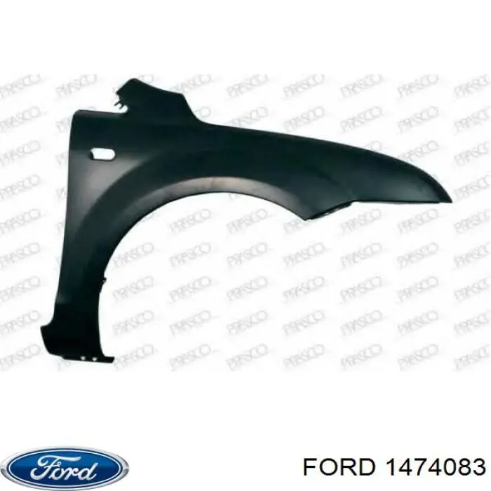 Pára-lama dianteiro direito Ford 1474083 preço, a partir de 111,04 USD