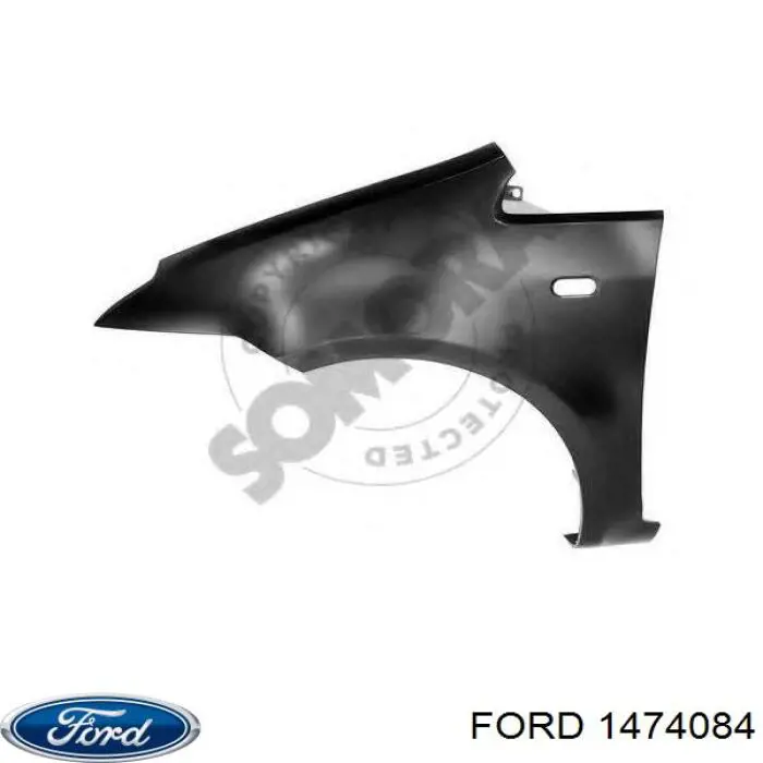 Compre 1474084 Ford Pára-lama dianteiro esquerdo