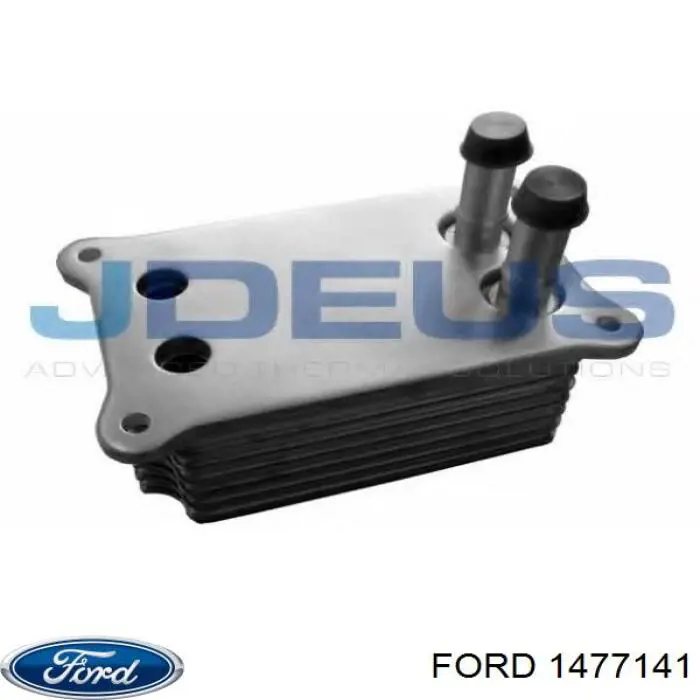 Compre 1477141 Ford Radiador de óleo (frigorífico), debaixo de filtro