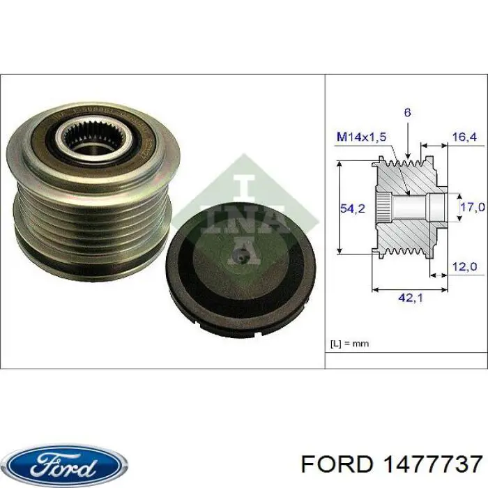 Gerador Ford 1477737 preço, a partir de 189,31 USD